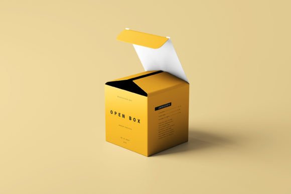 Download Square Product Packaging Box Mockup - Packaging Collection